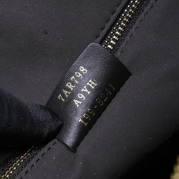 Fendi Monogram Black and Brown Shoulder Bag - Picture 7 of 9